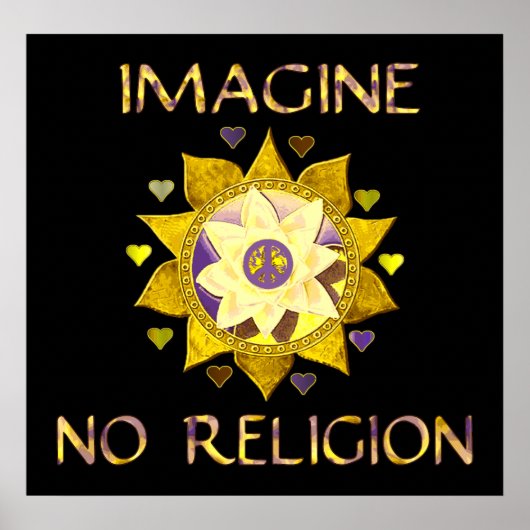 Imagine No Religion Poster (Vorne)