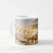 Imagine Peace Garden Dreamscape Fantasy Tasse (Vorderseite Links)