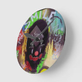 Imagine Runde Wanduhr (Winkel)