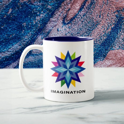Imagine Star Zweifarbige Tasse