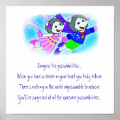 "Imagine The Possumbilities" Poster (Vorne)