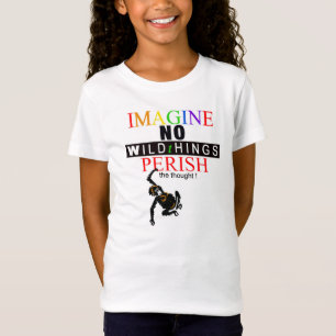 IMAGINE - Wildtiere - gefährdete Tiergrafiken - T-Shirt