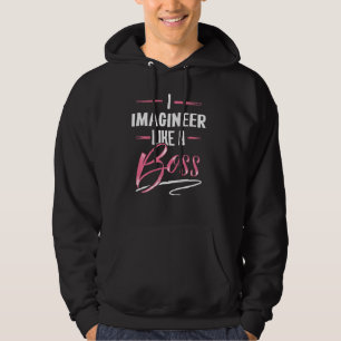 IMAGINEER wie ein Boss-Hemd Lady Boss Girl Power Hoodie