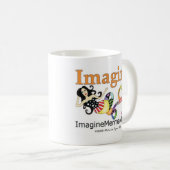 ImagineMermaid.com fördernd Kaffeetasse (VorderseiteRechts)