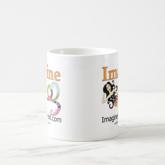 ImagineMermaid.com fördernd Kaffeetasse (Mittel)