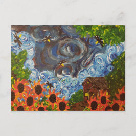 "Imaging by Van Gogh" Postkartenart Print Postkarte