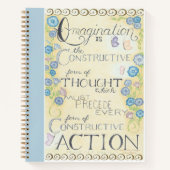 Imaging - Charles Haanel Quote Spiral Notebook Notizblock (Vorderseite)