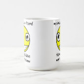 Imaging Friend Mental Problems Funny Mug Kaffeetasse (Mittel)