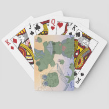 Imaging Frog Playing Cards