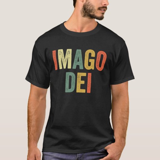 Imago Dei Image of God Follower Genesis Creation B T-Shirt (Vorderseite)
