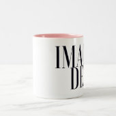 Imago Dei Zweifarbige Tasse (Mittel)