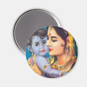 imam krishna magnet (Vorderseite/Rückseite)