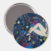 Imam Long Legs Magnet (Vorderseite/Rückseite)