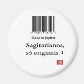 Imam „Made in Jupiter " Magnet (Vorne)