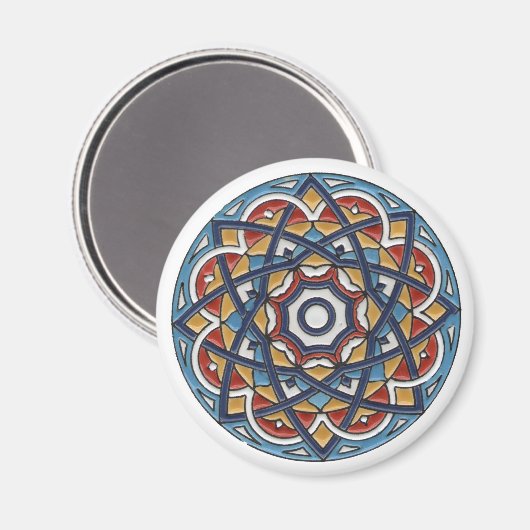 Imam Mandala2 Magnet (Vorderseite/Rückseite)