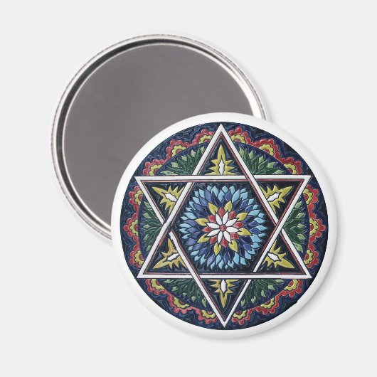 Imam Mandala 1 Magnet (Vorderseite/Rückseite)