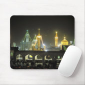Imam Reza Shrine Complex in der Nacht, Mashhad, Mousepad (Mit Mouse)