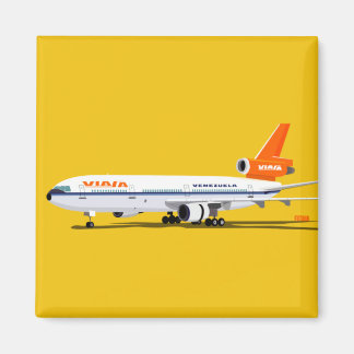 Imán Avion Vintag Viasa DC-10 Magnet