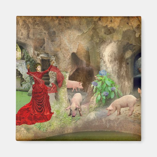 Imán Circe na Quinta da Regaleira Magnet (Vorne)