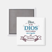 Imán Cuadrado Decorativo Magnet (Vorderseite/Rückseite)