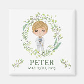 Imán cuadrado modelo Primera Comunión PETER Magnet (Vorne)