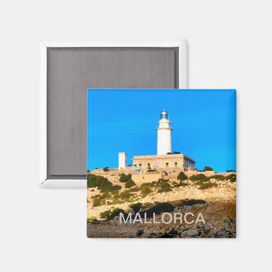 imán de Pollença en la isla de Mallorca Magnet (Vorderseite/Rückseite)