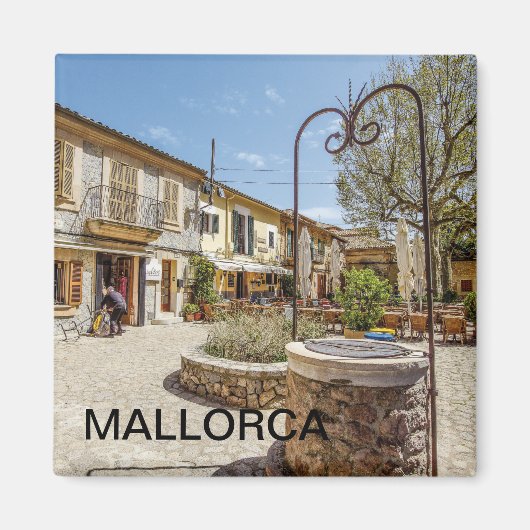 imán de Valldemossa en la isla de Mallorca Magnet (Vorne)