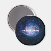 Iman espacial magnet (Vorderseite/Rückseite)