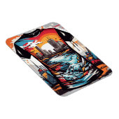 Imán flexible, Nueva York, graffiti Magnet (Rechte Seite)