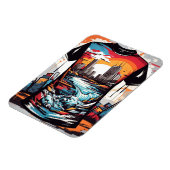 Imán flexible, Nueva York, graffiti Magnet (Linke Seite)