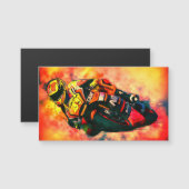 Imán moto gp magnetkarte (Vorne/Hinten)