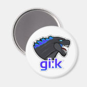 Iman Oficial giːk Magnet (Vorderseite/Rückseite)
