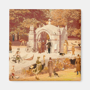 Imán Os Avestruzes de Ponte de Lima / Ostriche Magnet