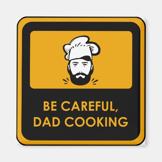 IMAN PARA NEVERA PAPA COCINANDO MAGNET (Vorne)