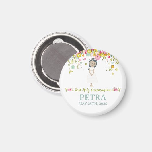 Imán PETRA Primera Comunión Magnet (Vorderseite/Rückseite)