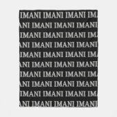 Imani-Fleece-Decke Fleecedecke (Vorderseite)