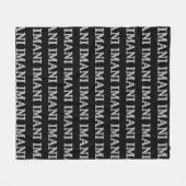 Imani-Fleece-Decke Fleecedecke (Vorderseite (Horizontal))