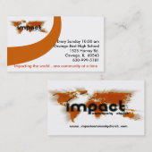 Imapct Visitenkarte (Vorne/Hinten)