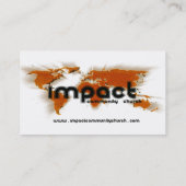 Imapct Visitenkarte (Rückseite)