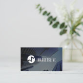 iMarketsLive Business Card1 Visitenkarte (Stehend Vorderseite)