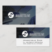 iMarketsLive Business Card1 Visitenkarte (Vorne/Hinten)