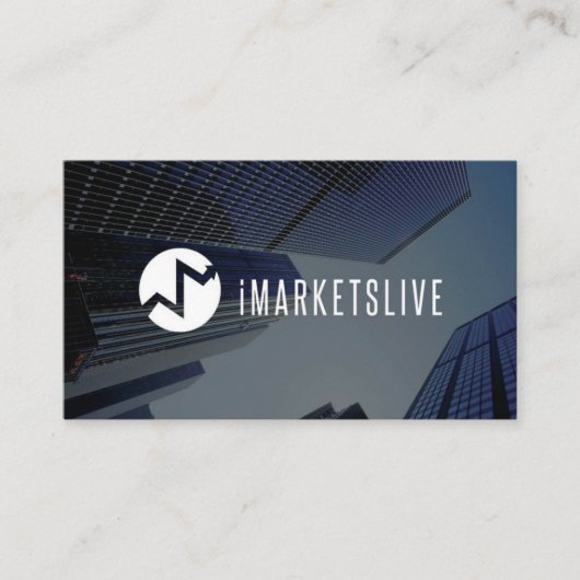 iMarketsLive Business Card1 Visitenkarte (Vorderseite)