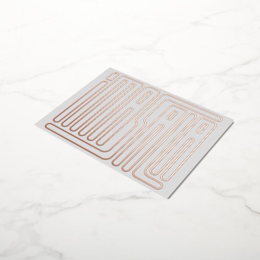 Imasala Geschenkkarte Folien Feiertagspostkarte (Gedreht)