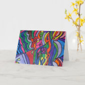 Imat Impressum # 2 Karte (Gelbe Blume)