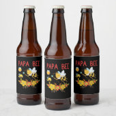 Imbiss Art Papa Bierflaschenetikett (Flaschen)
