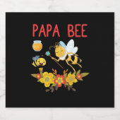 Imbiss Art Papa Bierflaschenetikett (Einzelnes Label)