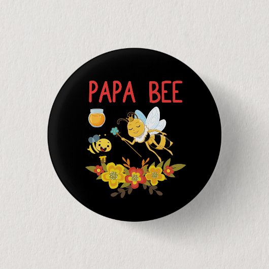 Imbiss Art Papa Button (Vorderseite)