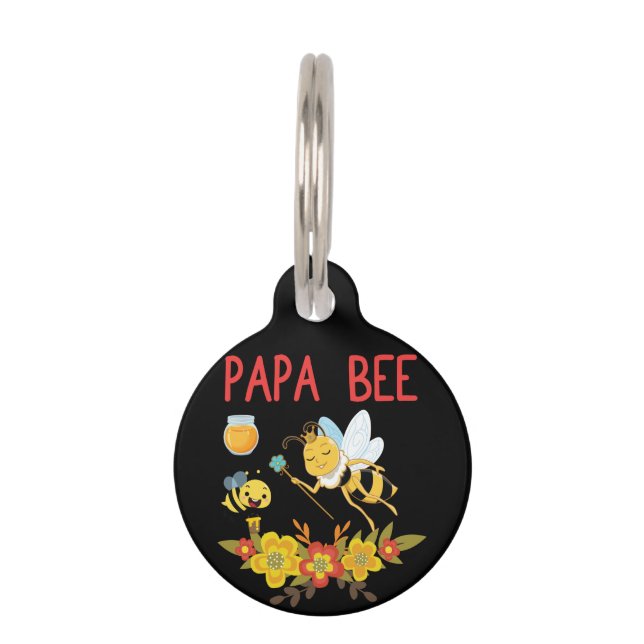 Imbiss Art Papa Haustiermarke (Vorderseite)