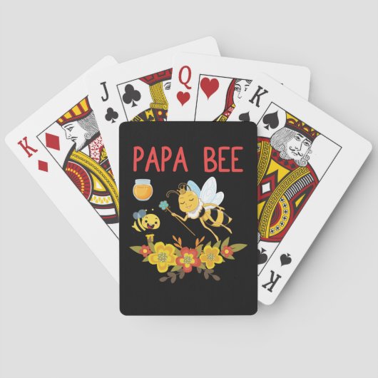 Imbiss Art Papa Spielkarten (Rückseite)