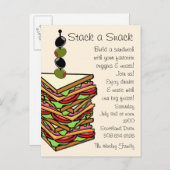 Imbiss Einladung (Vorne/Hinten)